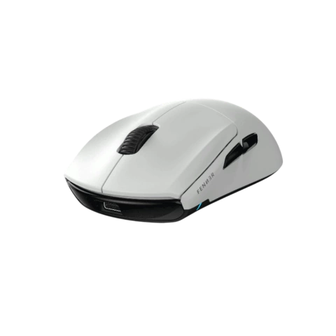 MOUSE GAMER SEM FIO FENNER WHITE GHOST 26000DPI 8K