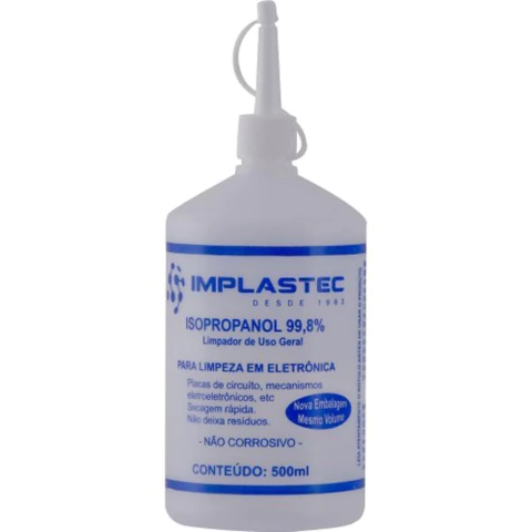 ALCOOL ISOPROPILICO 500ML C/ APLICADOR