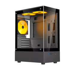 GABINETE GAMER BLUECASE BG-053 V2 PRO NUKER C/3 FAN