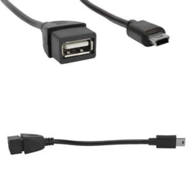 CABO USB FEMEA OTG V3 MINI 6CM