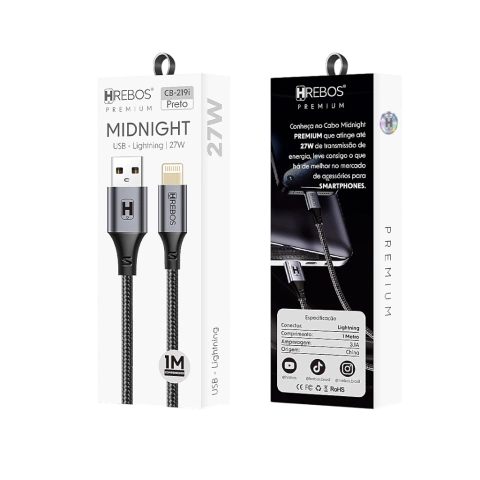 CABO PREMIUM HREBOS IOS 27W CB-219I LIGHTNING