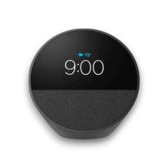 CAIXA DE SOM ECHO SPOT ALEXA PRETA - comprar online