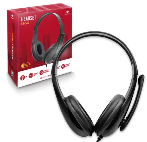 FONE GAMER C/MIC USB PH-340BK