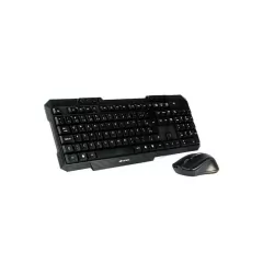 KIT TECLADO E MOUSE SEM FIO K-W10BK C3TECH - PrecisaShop