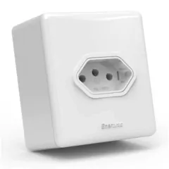 TOMADA SOBREPOR 10A 310-EN/CP - PrecisaShop