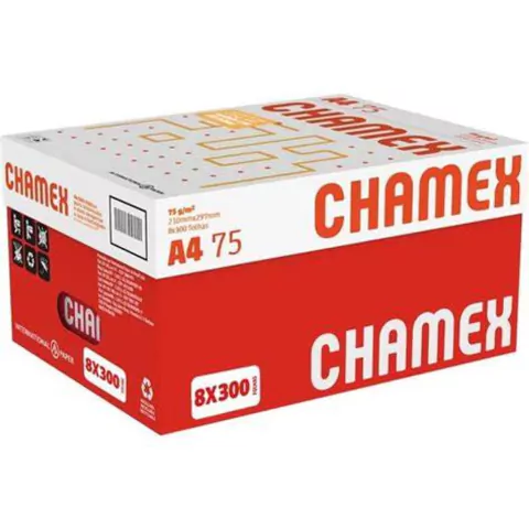 PAPEL CHAMEX A4 75 300 FOLHAS