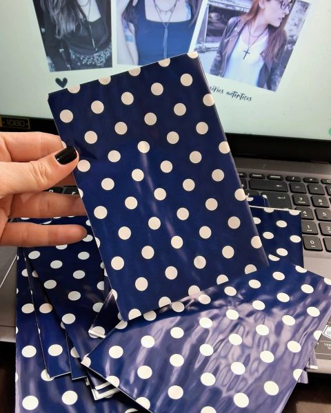 Embalagem Presente Saquinho poá (10x14,5) - comprar online