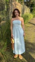 Vestido Martina (azul) - comprar online