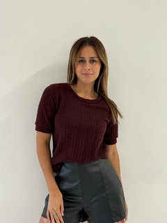Remera tejida Renata en internet