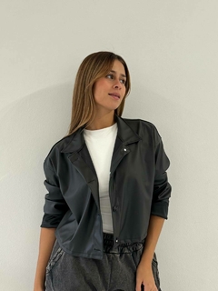 Campera cuerina Luz - comprar online