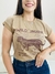 Muscle Tee Feminina em Algodão Jaguar