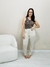 Calça Feminina em Linho com Amarração