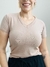 Blusa Feminina Gola V em Viscolycra na internet