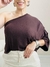 Blusa Feminina Manga Nula Plissada em Malha - Boutique Qbonita Pina