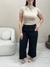 Calça Feminina Pantacourt em Lyocell - comprar online