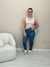 Calça Jeans Feminina Mom Tradicional Clara com Elastano