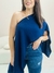 Conjunto de Bata Assimetrica e Cropped em Duna