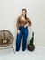 Calça Jeans Feminina Wide Leg Barra Desfiada Carmem - comprar online