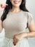 Blusa Feminina Muscle Tee em Malha - Boutique Qbonita Pina