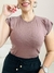 Blusa Feminina Manga Plissada em Vicrolycra - comprar online