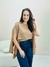 Conjunto de Bata Assimetrica e Cropped em Duna - comprar online