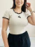 T-shirt Feminina em Malha Importada - Boutique Qbonita Pina
