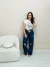 Muscle Tee Feminina em Algodão Boho Chique