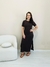 Vestido Feminino Longuete em Moletim com Fenda - loja online