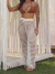 Calça Feminina Saída De Praia em Tricô - Boutique Qbonita Pina