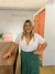 Imagem do Saia Feminina Transpassada com Amarração Plus Size