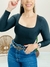 Body Feminino em Suplex Manga Longa - comprar online