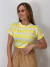 Blusa Feminina de Malha Manga Japonesa Listrada - loja online
