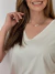 Blusa Feminina de Malha Mullet Gola V - loja online