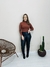 Calça Feminino Skinny em Couro Ecológico - comprar online