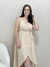 Imagem do Vestido Feminino Midi Transpassado Alças Ajustáveis