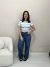 Blusa Feminina de Malha Manga Japonesa Listrada na internet