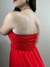 Vestido Feminino Longo em Duna Tomara Que Caia com Fenda - loja online