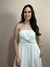 Vestido Feminino Longo em Duna Tomara Que Caia com Fenda - loja online