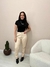 Calça Feminina Inspiração Zara em Couro PU