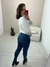 Imagem do Calça Jeans Feminina Slim Destroyed