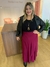 Imagem do Saia Feminina Transpassada com Amarração Plus Size