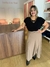Saia Feminina Transpassada com Amarração Plus Size