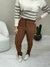 Calça Feminina Skinny Ziper Frontal em Malha Pop