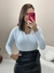 Body Feminino Manga Longa Decote V em Poliamida - comprar online