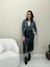 Body Feminino Manga Longa Decote V em Poliamida - comprar online