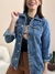 Jaqueta Feninina Jeans Feminina Over - loja online