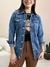 Jaqueta Feninina Jeans Feminina Over - comprar online