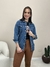 Jaqueta Feninina Jeans Feminina Over - comprar online