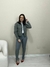 Imagem do Calça Feminina Inspiração Zara em Ponto Roma com Fenda