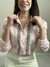 Imagem do Camisa Feminina Bordado e Manga em Laise